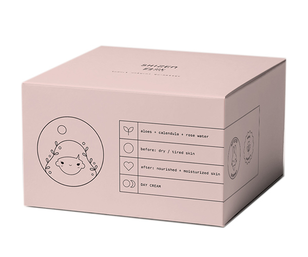 Custom Cream Boxes