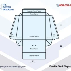 Double Wall Display Lid Boxes