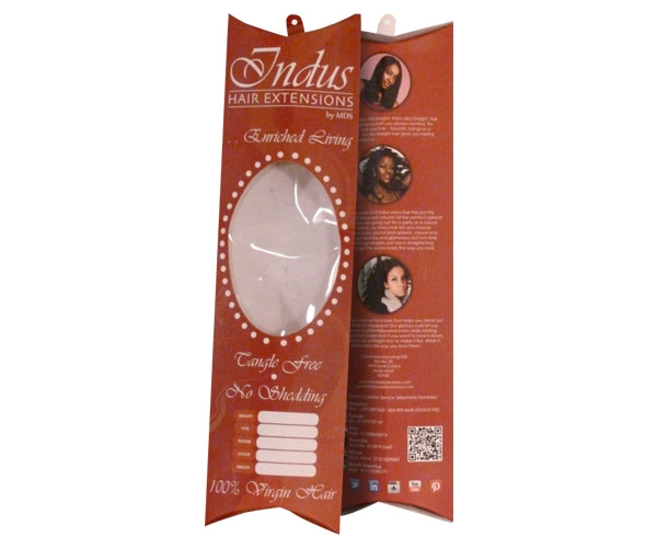 Custom Pillow Hair Extension Boxes