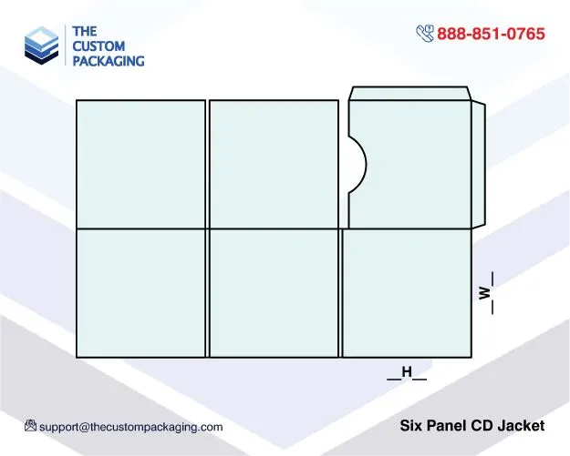 Six Panel CD Jacket