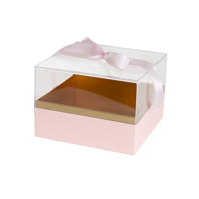 Custom Clear Lid Gift Boxes