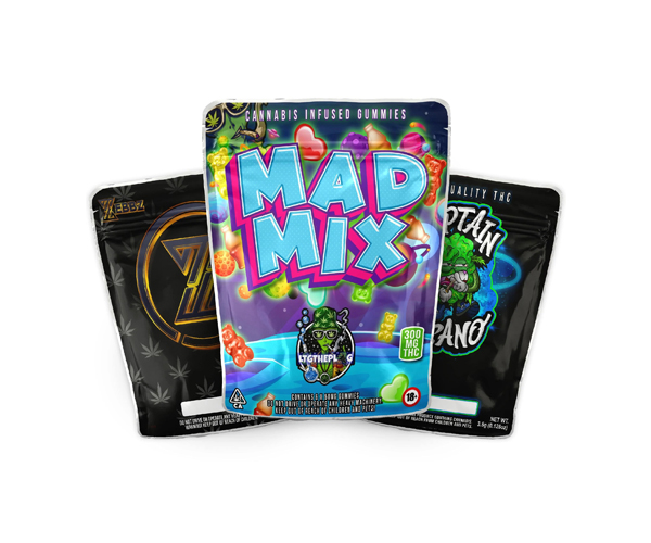 Zip Seal Mylar Bags