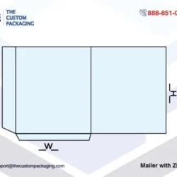 Mailer with Zipper
