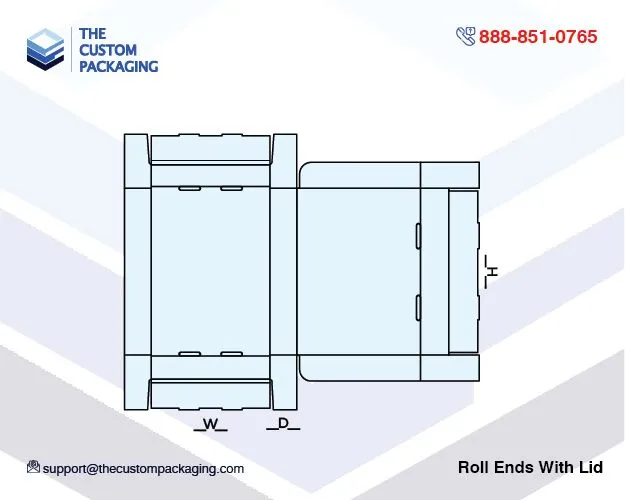 Roll Ends With Lid